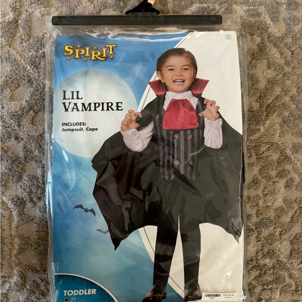 Spirit Lil Vampire Costume 2T